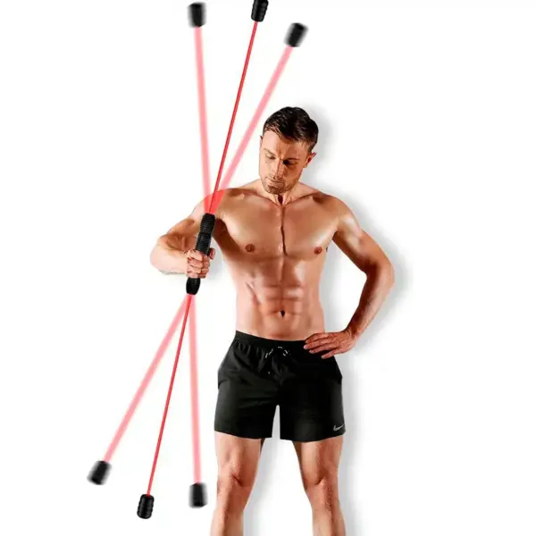 BARRA FITNESS DE ENTRENAMIENTO ELÁSTICA - Imagen 5