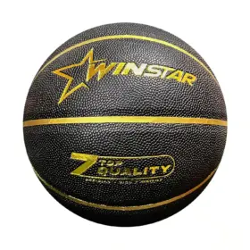PELOTA DE BASQUET WINSTAR PU FOAM 3.5 MM HYGROSCOPIC NEGRO #7