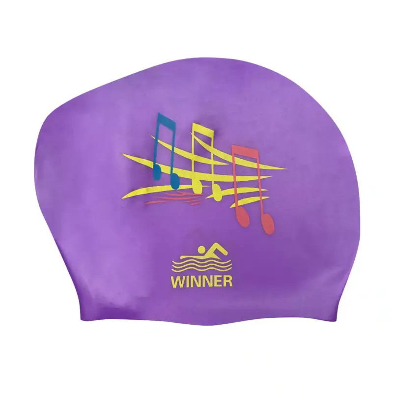 GORRO DE NATACION SILICONA WINNER CON VOLUMEN - Imagen 2