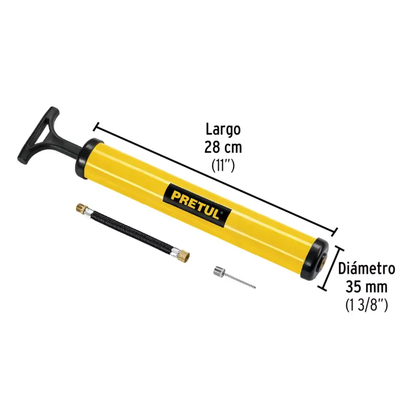 INFLADOR MANUAL PARA BALONES PRETUL 14.5 PSI - Imagen 2