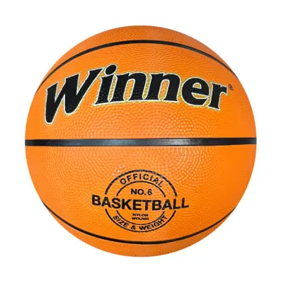 PELOTA DE BASQUET WINNER NARANJA TALLA #6