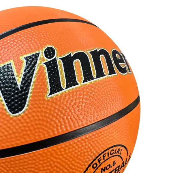PELOTA DE BASQUET WINNER NARANJA TALLA #6 - Imagen 4