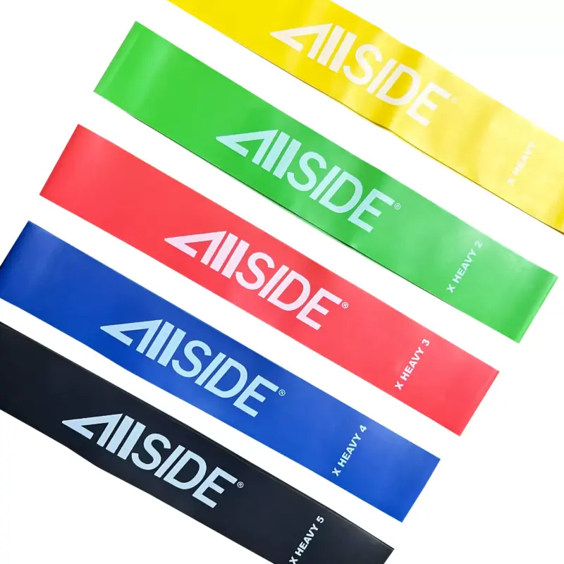 BANDAS ELASTICAS DE RESISTENCIA ALLSIDE MINI SET X5 UNDS. - Imagen 4