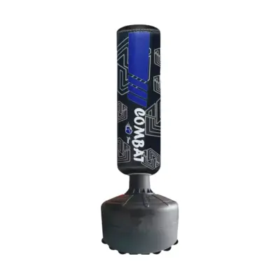 SACO DE BOXEO CON BASE COMBAT IMPORTADO 180CM