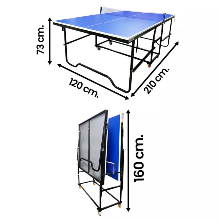 MESA DE PING PONG PLEGABLE PEQUEÑA 15MM - Imagen 5