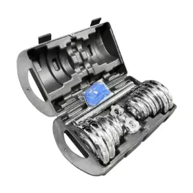 KIT PESAS CROMADAS CON ADAPTADOR 30 CM WINNER