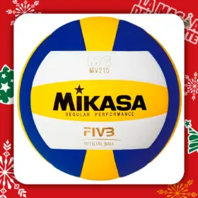 PELOTA DE VOLEY MIKASA MV210 FIVB CUERO TALLA #5