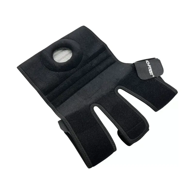 RODILLERA DEPORTIVA DE COMPRESIÓN CON VELCRO NOVATEST #DK912 X1 UND - Imagen 2