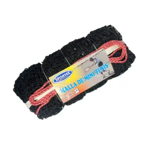 RED DE MINI TENIS SPORTEX CON TEMPLADOR BANDA DE LONA