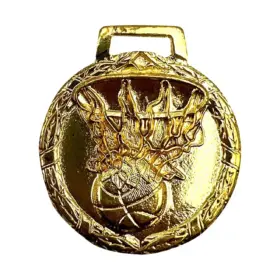 MEDALLA DE BÁSQUET PARA PREMIACION 5 CM