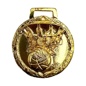 MEDALLA DE BÁSQUET PARA PREMIACION 5 CM