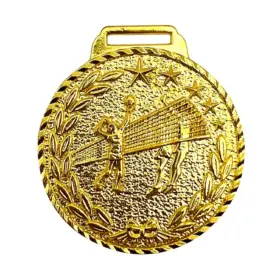 Medalla de voley para premiación