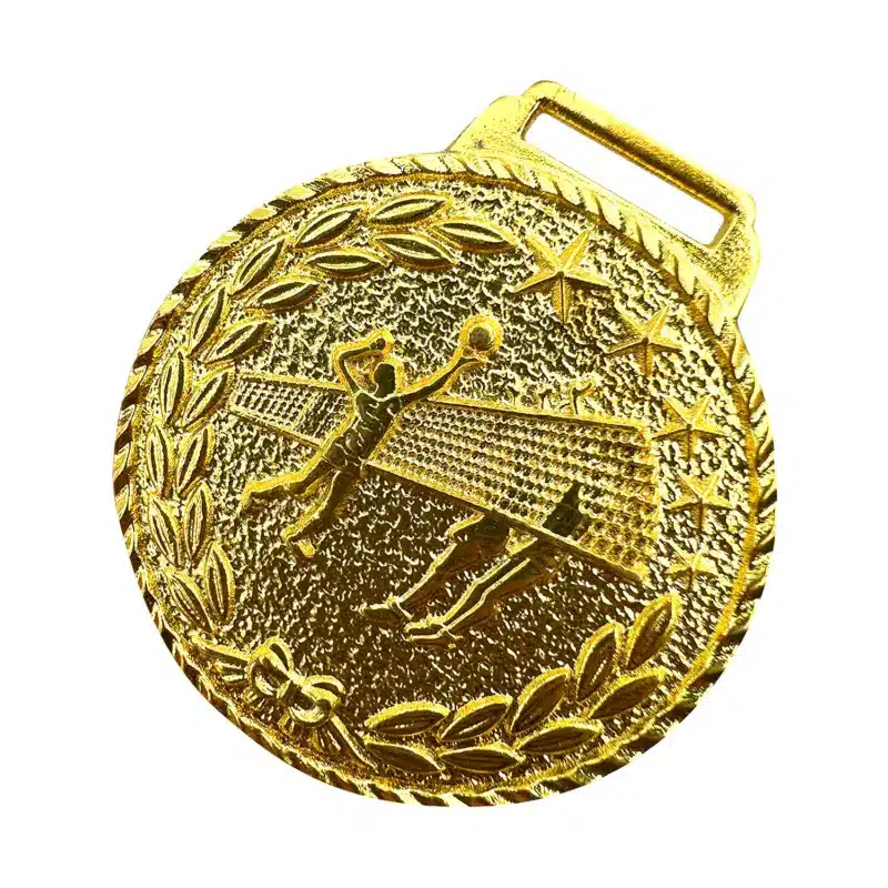 MEDALLA DE VÓLEY PARA PREMIACION 5 CM - Imagen 2