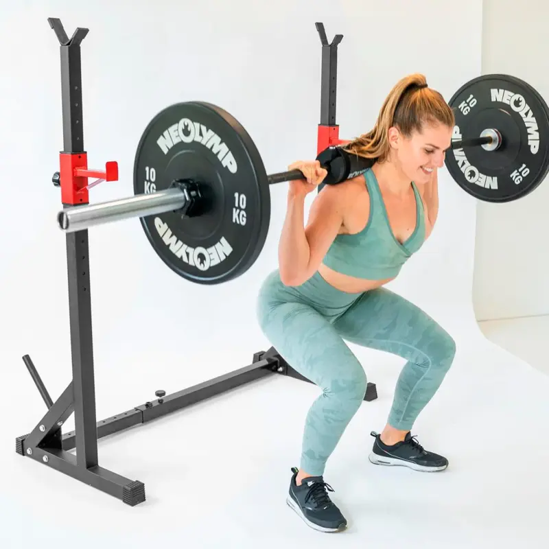 RACK SOPORTE DE BARRAS PARA SENTADILLAS MULTIFUNCIONAL - Imagen 4