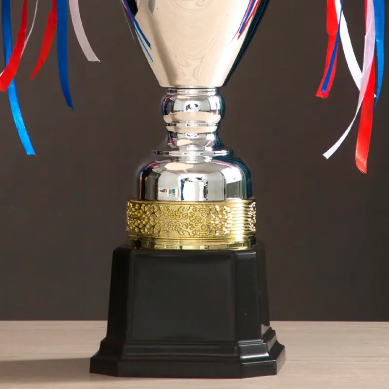 TROFEO DEPORTIVO PLATA PARA PREMIACION - Imagen 4