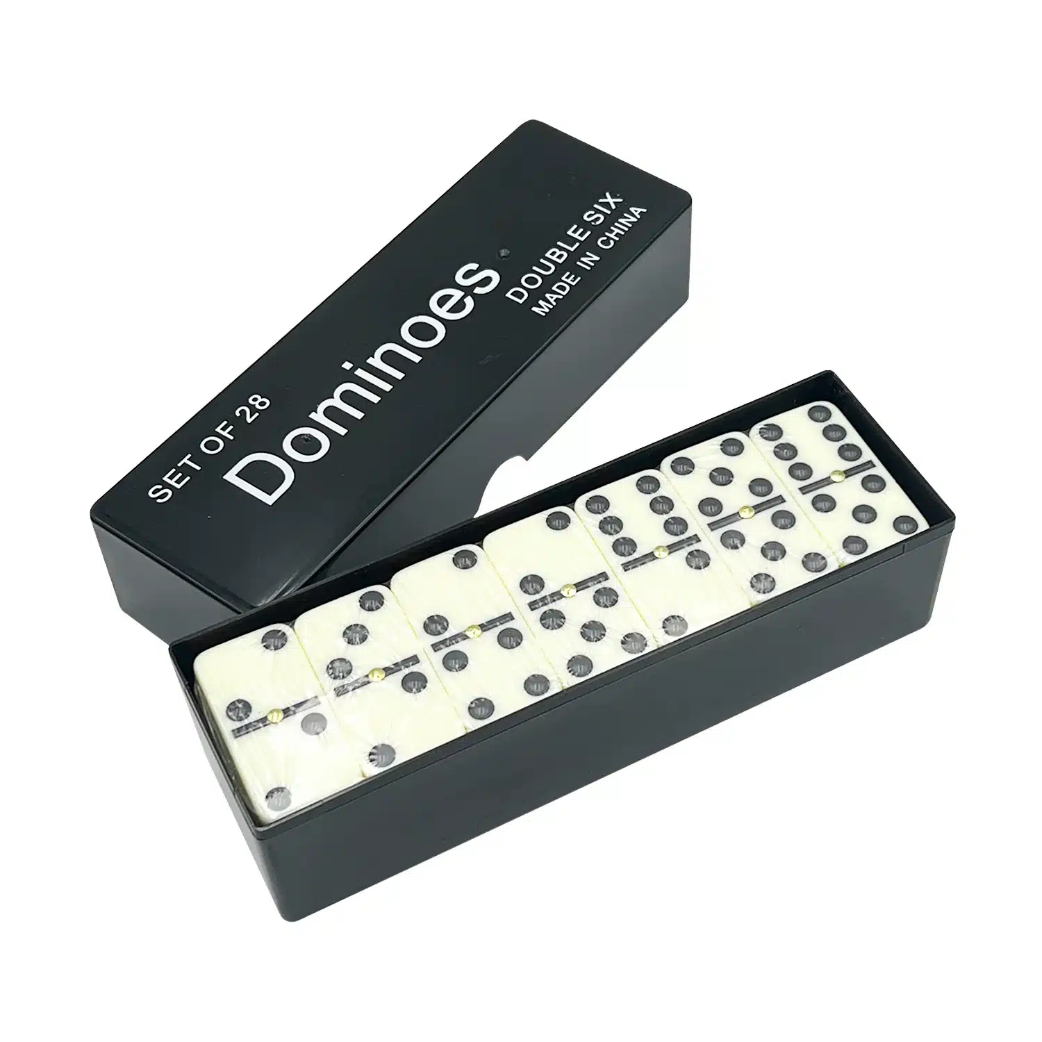 JUEGO DE MESA DOMINO DOBLE 6 - 28 PIEZAS - Imagen 3