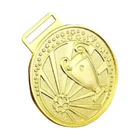 Alternative view of MEDALLA DE FUTBOL PARA PREMIACION 5 CM MEDY-08
