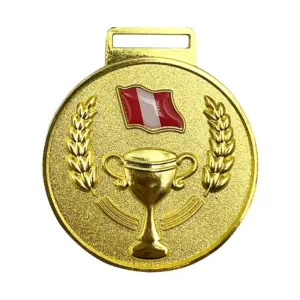 MEDALLA PARA PREMIACION PERU 5 CM MEDY-10