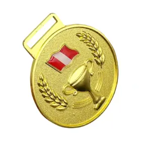 Alternative view of MEDALLA PARA PREMIACION PERU 5 CM MEDY-10