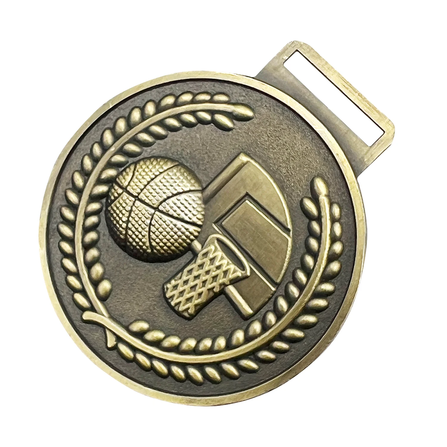 MEDALLA DE BASQUET PARA PREMIACION 5 CM MEDY-006 - Imagen 3