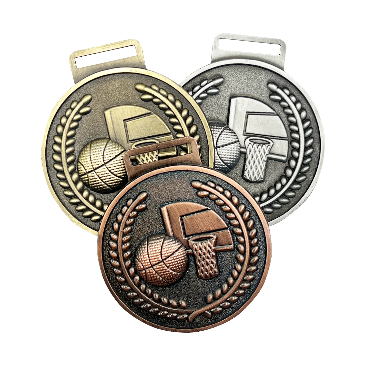 MEDALLA DE BASQUET PARA PREMIACION 5 CM MEDY-006 - Imagen 4