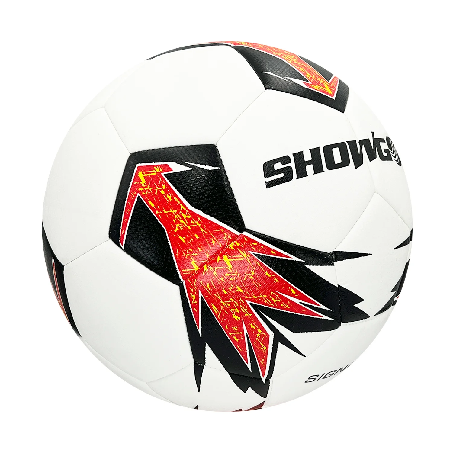 PELOTA DE FÚTBOL SHOWGOL PU JAPONÉS COSIDO SIGNAL #5 - Imagen 2