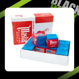 TIZA PARA BILLAR - MASTER SET X12 UNDS.