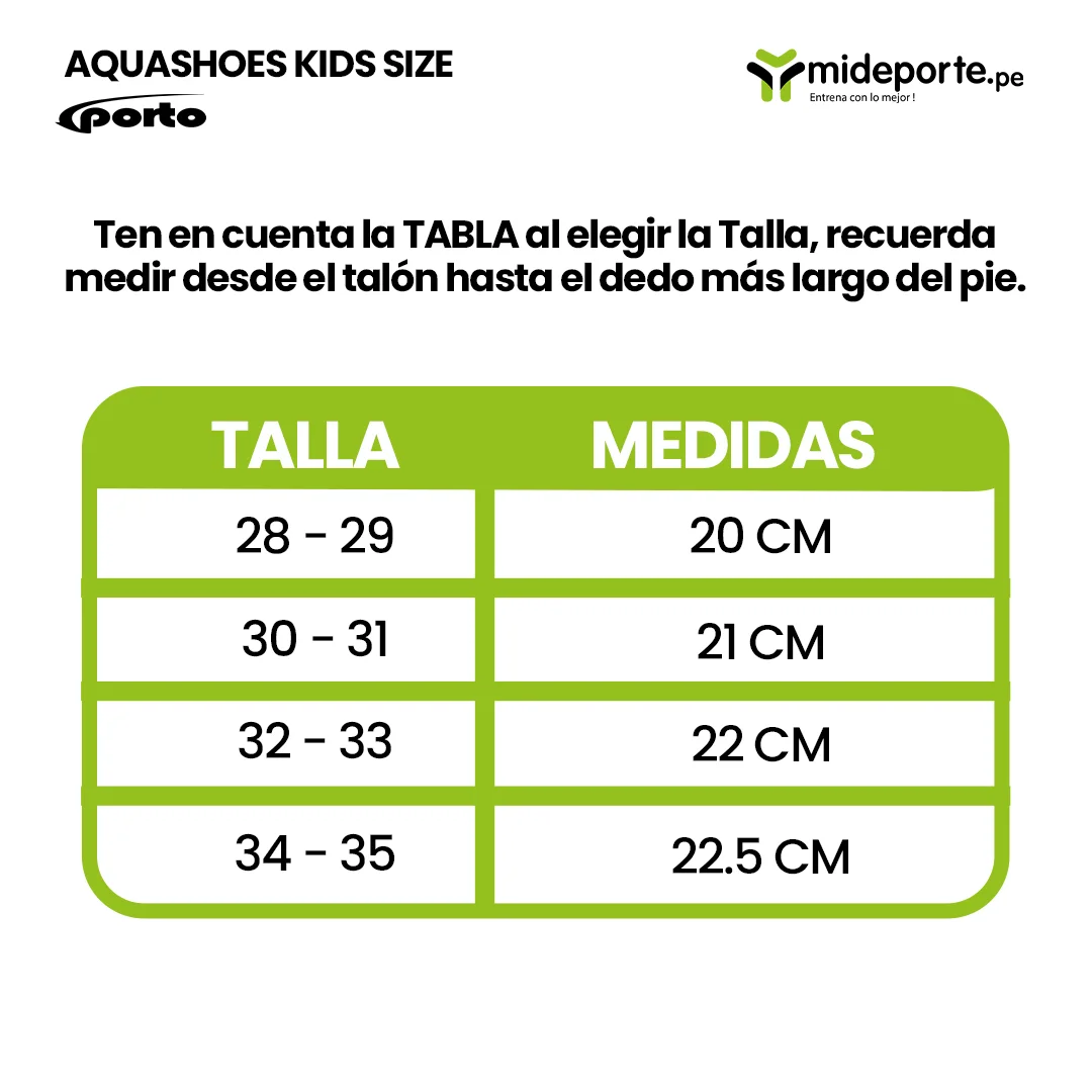 AQUA SHOES PORTO KIDS #POR-1190 - Imagen 2