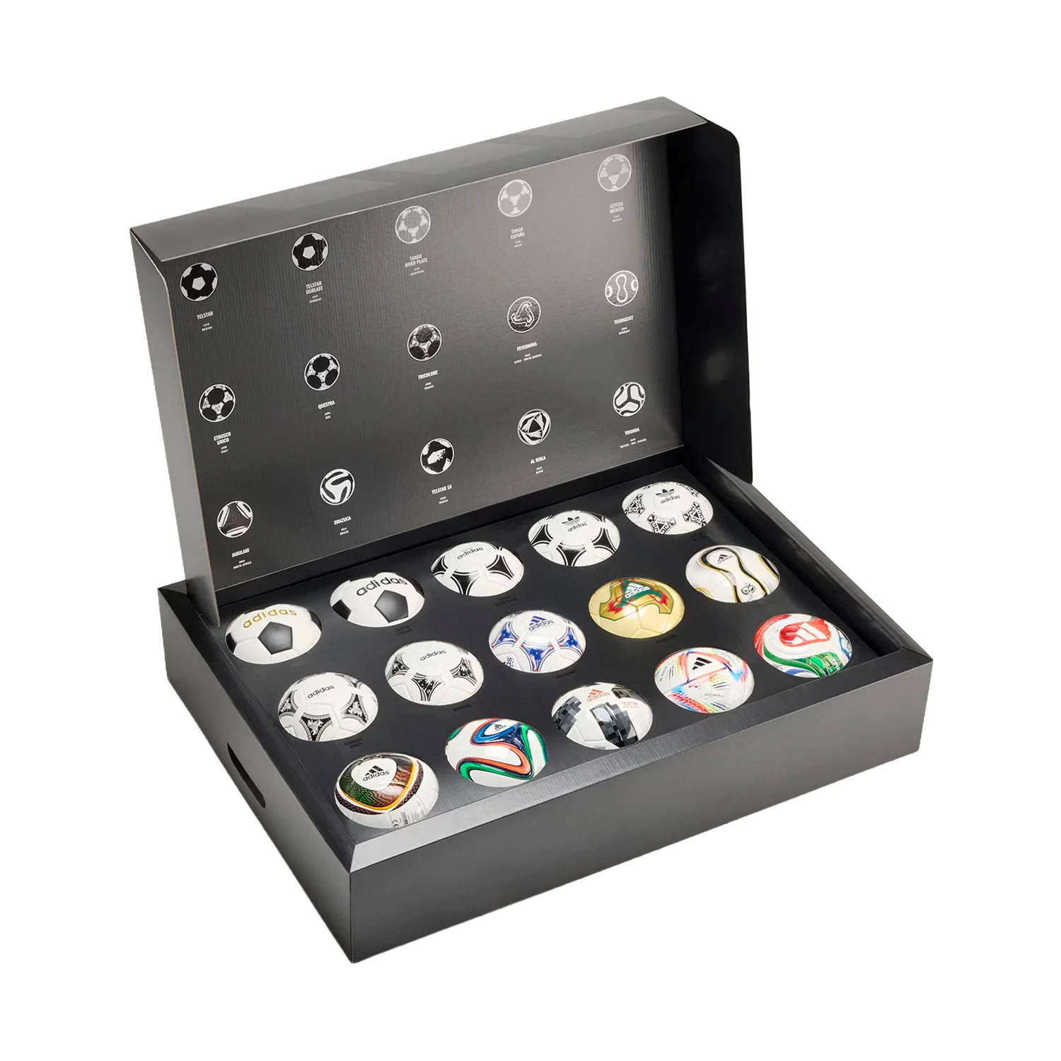 COLECCIÓN PELOTAS ADIDAS HISTORICA FIFA COPA DEL MUNDO