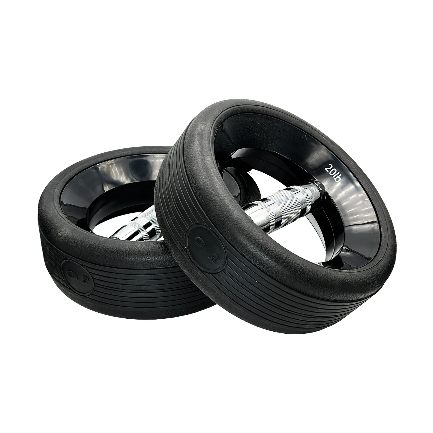 MANCUERNAS CIRCULARES PARA EJERCICIOS - PAR DE PESAS - Imagen 2