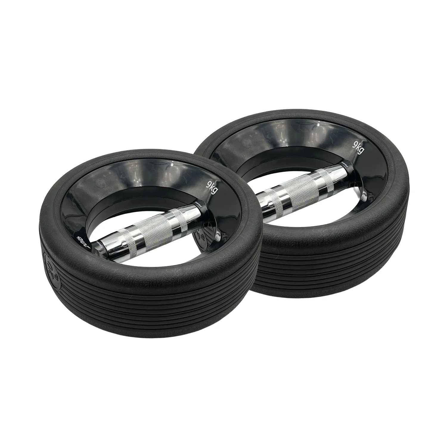 MANCUERNAS CIRCULARES PARA EJERCICIOS - PAR DE PESAS - Imagen 4