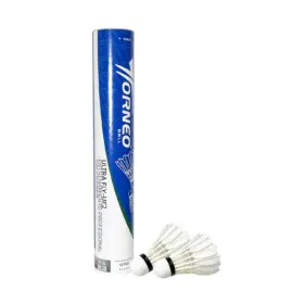 PLUMILLAS DE BÁDMINTON TORNEO PROFESIONAL UF02 X12 UNDS (GANSO)