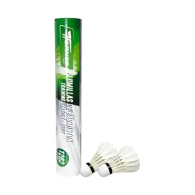 PLUMILLAS DE BÁDMINTON TORNEO T202 X12 UNDS (GANSO)