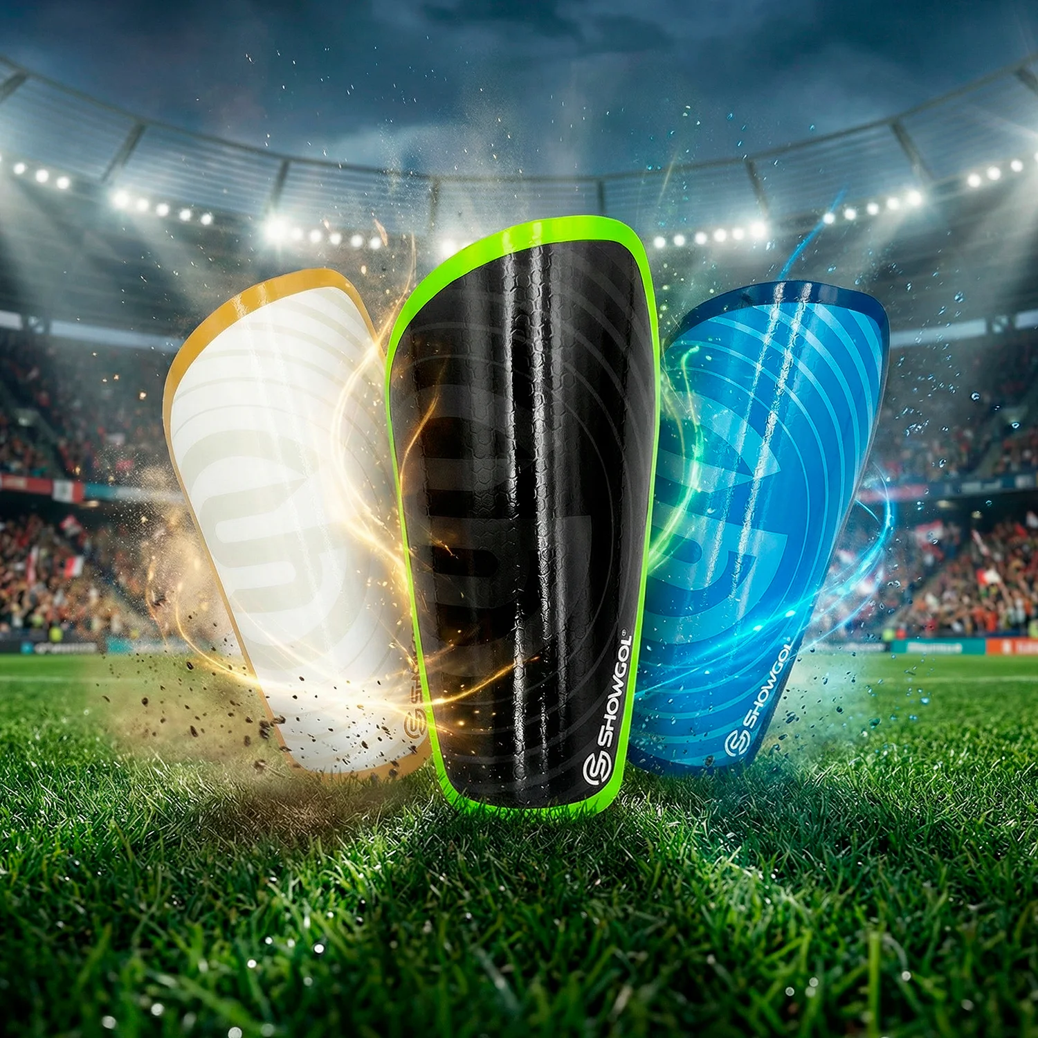 CANILLERAS PARA FÚTBOL CON PORTA CANILLERAS SHOWGOL - Imagen 3