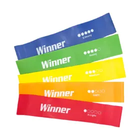 MINI BANDAS DE RESISTENCIA WINNER X5 UNDS.