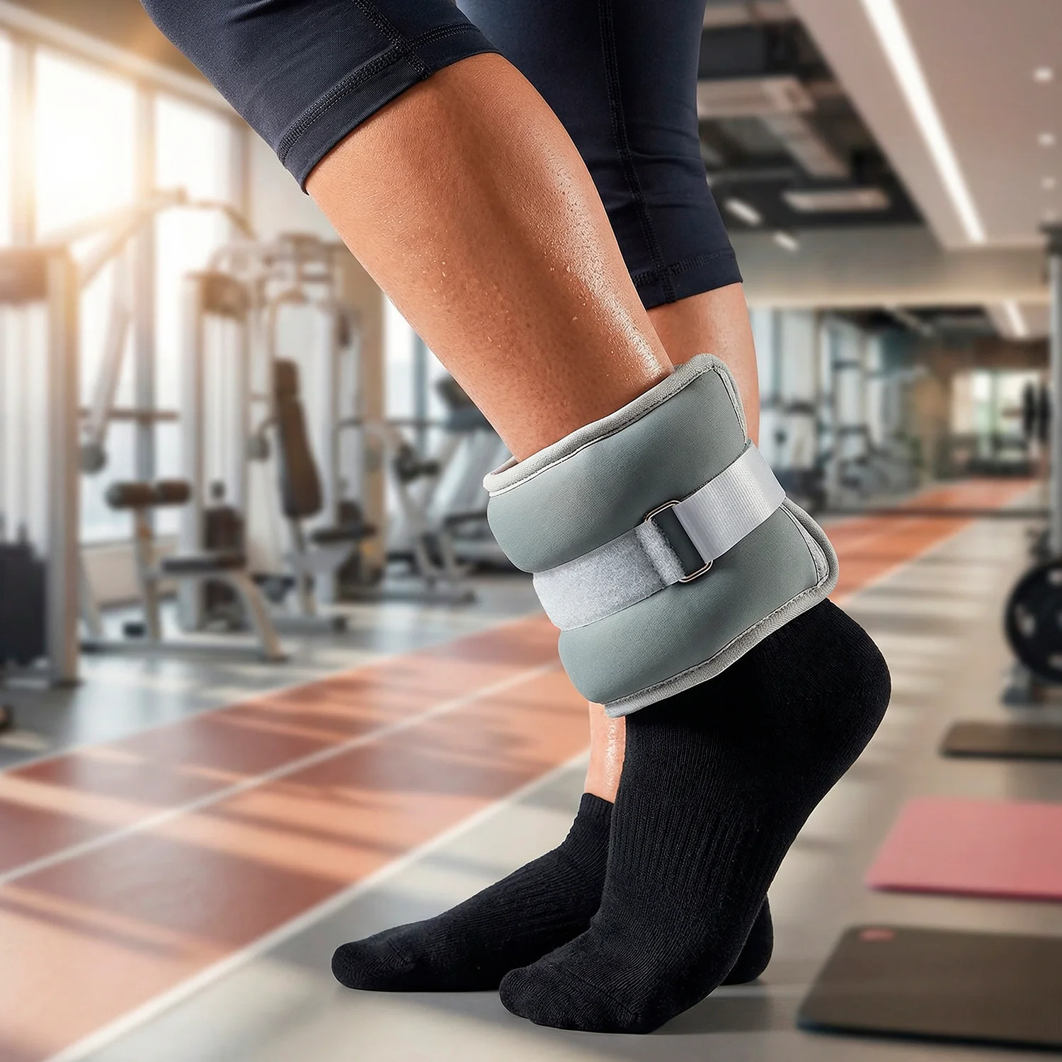 TOBILLERAS MUÑEQUERAS CON PESO WINNER - Imagen 2