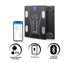 Alternative view of BALANZA DIGITAL INTELIGENTE BLUETHOOTH BOLB003