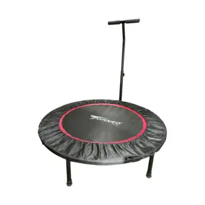 MINI TRAMPOLIN PLEGABLE CON BARRA TORNEO - 1M (RESORTES)