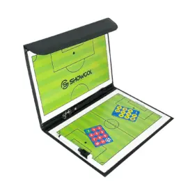 PIZARRA TÁCTICA PARA ENTRENADOR DE FUTBOL SHOWGOL PORTATIL