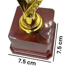 Alternative view of TROFEO DE FÚTBOL 18 CM. TROPE-11