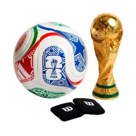 KIT DE FÚTBOL V1 (COPA + PELOTA + MUÑEQUERAS)
