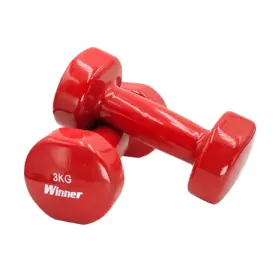 PAR DE MANCUERNAS PLASTIFICADAS WINNER