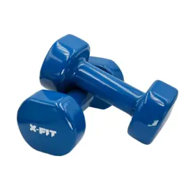 PAR DE MANCUERNAS PLASTIFICADAS X-FIT