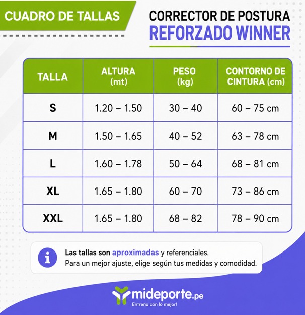 CORRECTOR DE POSTURA REFORZADO WINNER - Imagen 5