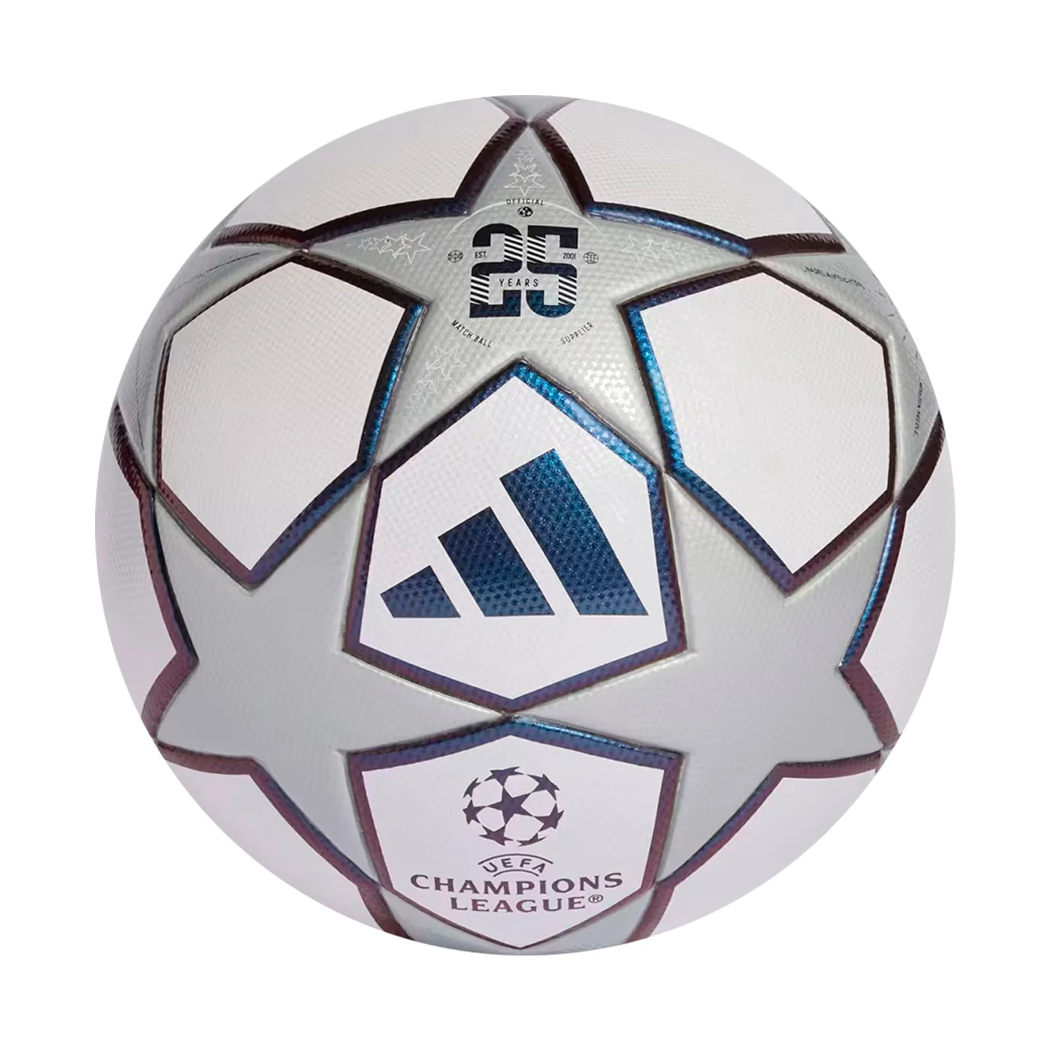 PELOTA DE FUTBOL ADIDAS 25 YEARS CHAMPIONS LEAGUE FIFA QUALITY #5