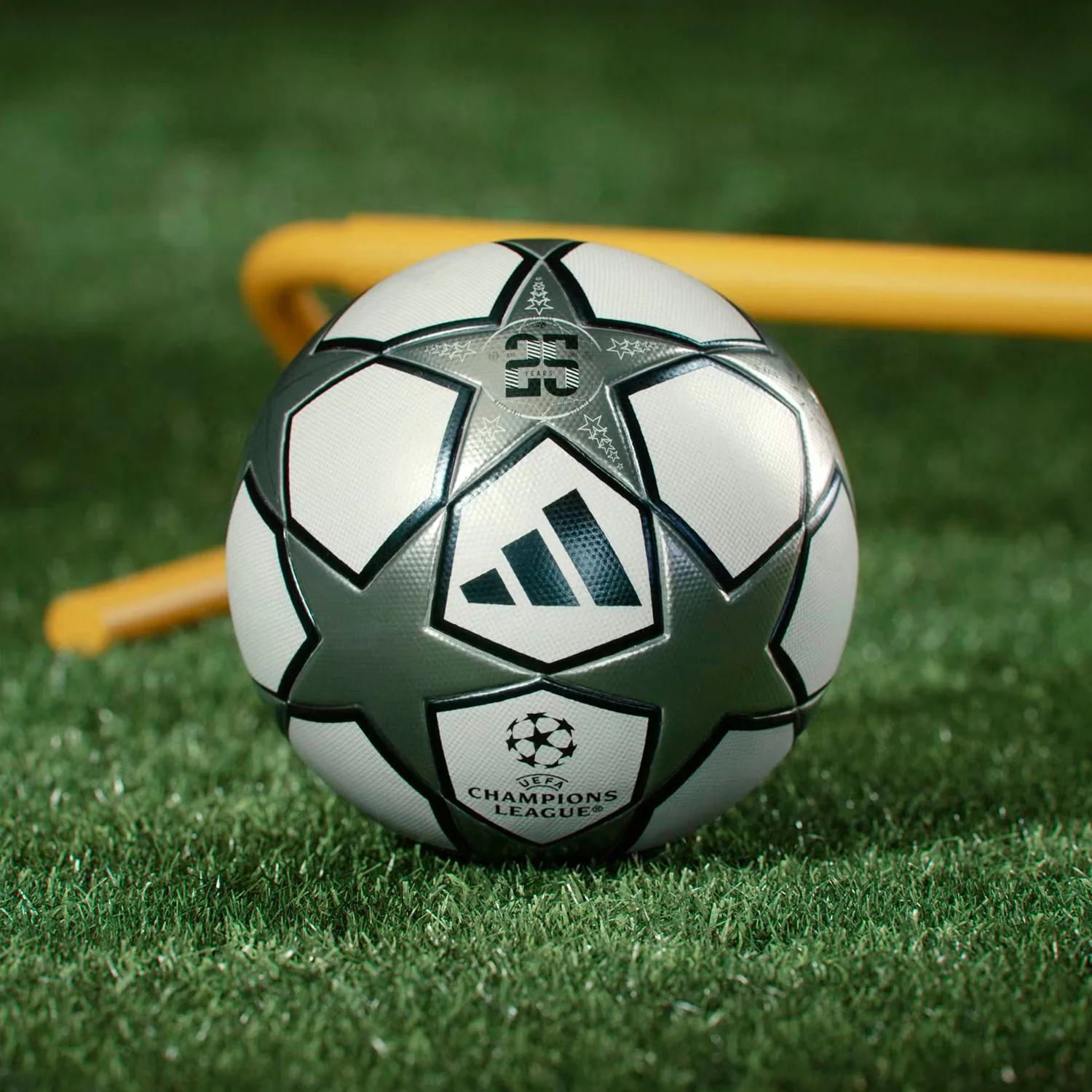 PELOTA DE FUTBOL ADIDAS 25 YEARS CHAMPIONS LEAGUE FIFA QUALITY #5 - Imagen 5