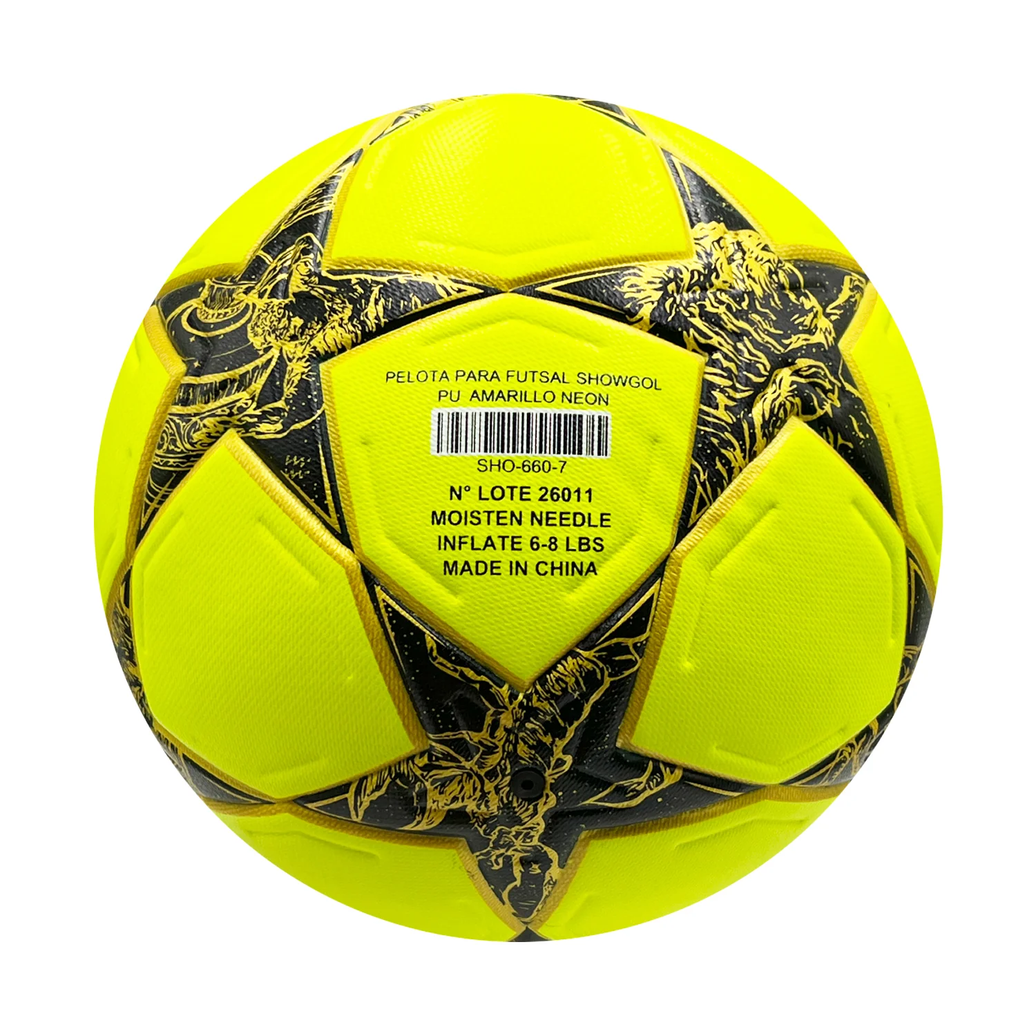 PELOTA DE FUTSAL SHOWGOL PU TERMOSELLADO #3.5 - Imagen 3