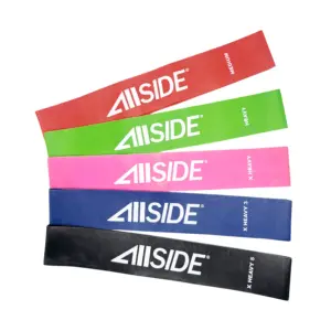 BANDAS ELASTICAS DE RESISTENCIA ALLSIDE MINI SET X5 UNDS. V3